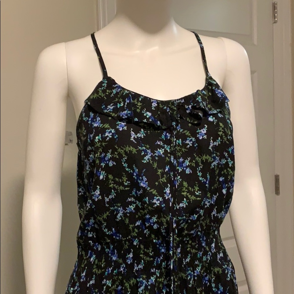 Mossimo Supply Co. Floral Racer Back Dress